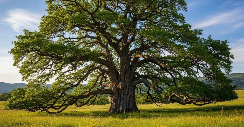 A Large Oak Tree