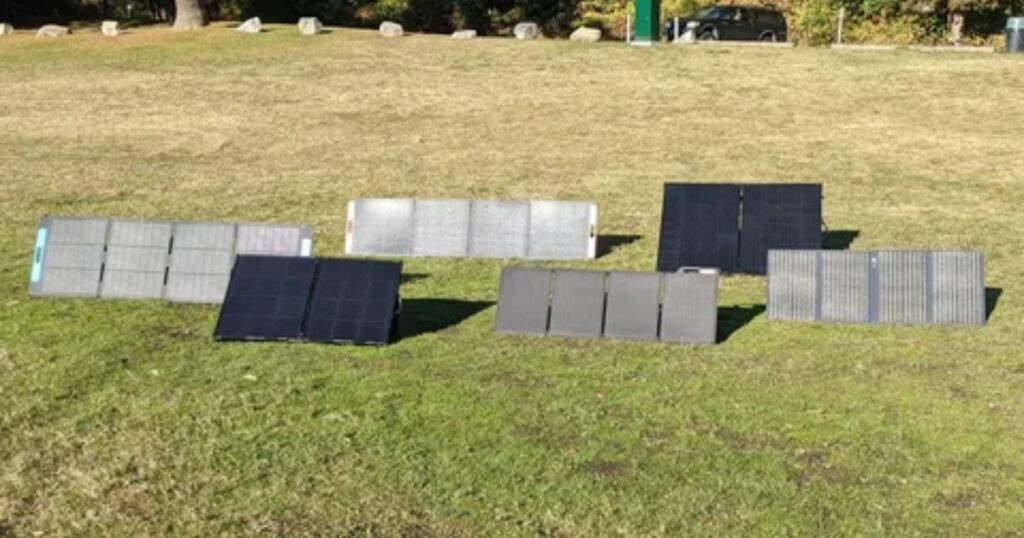  A Solar Panel For Camping