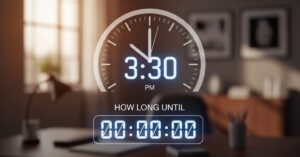 How Long Until 3:30 PM