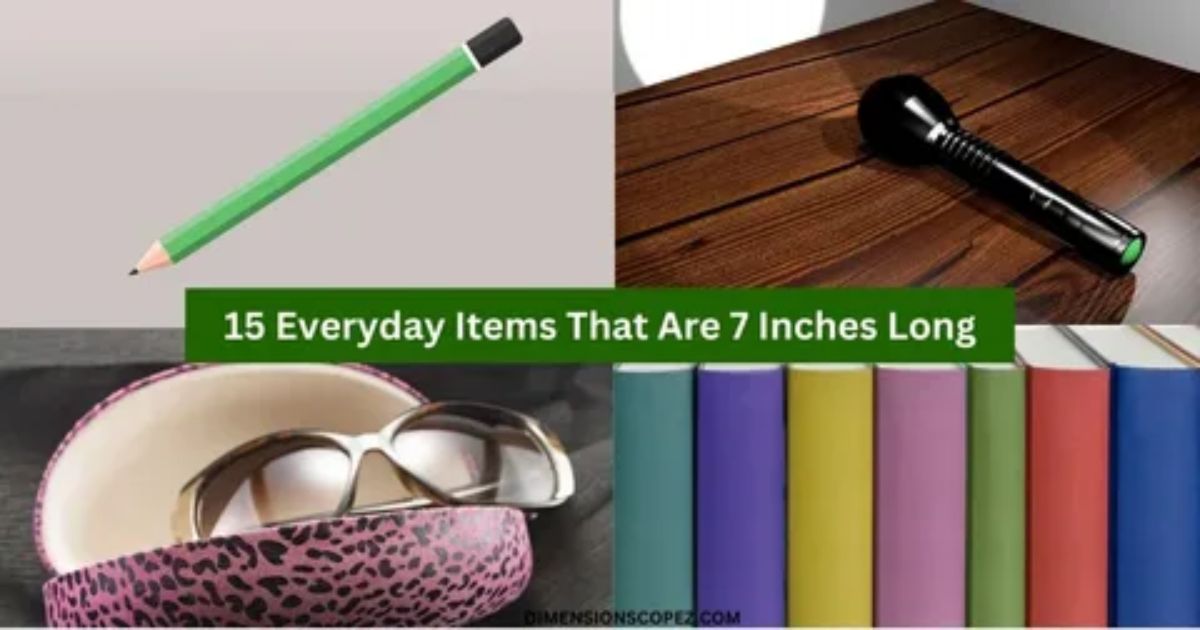How Long is 7 Inches 15 Common Things That Are 7 Inches Long
