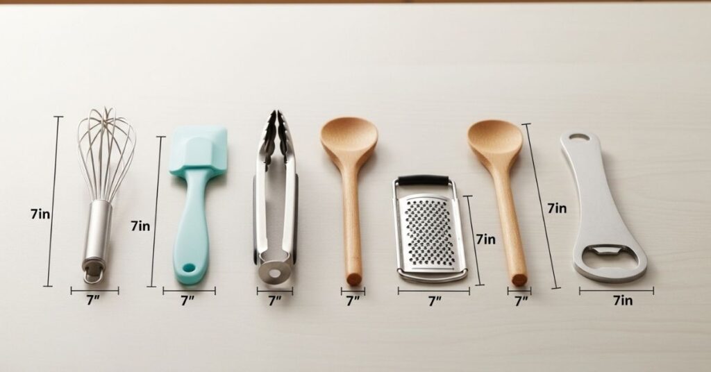 Kitchen Helpers that are 7 Inches Long