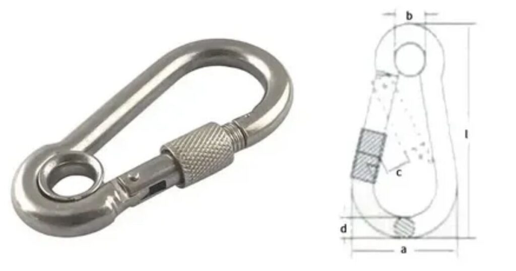 Snap Hook (Total Length)