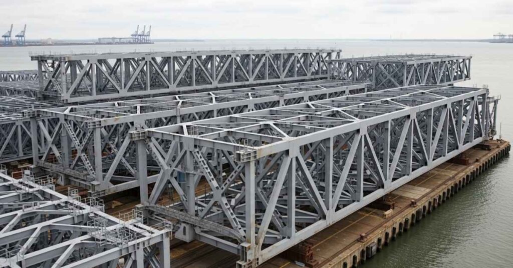 Suspension Bridge Span Sections