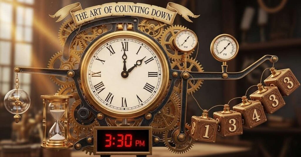 The Art of Counting Down to 330 PM