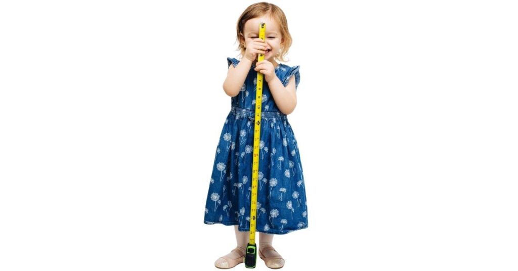 A Child's Height Around 3 to 4 Years Old