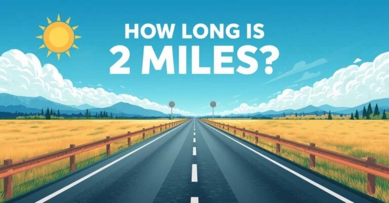 How Long Is 2 Miles