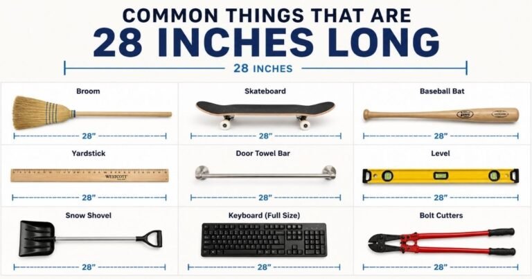 How Long Is 28 Inches