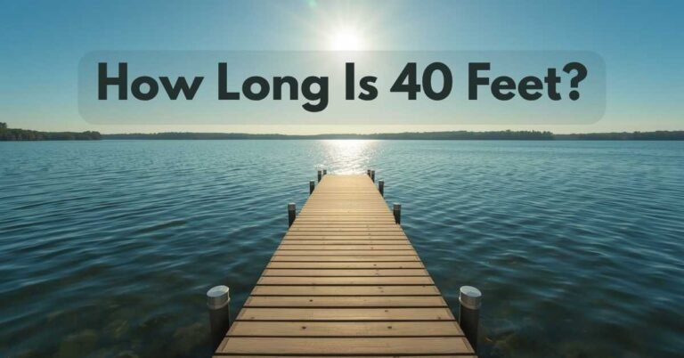 How Long Is 40 Feet