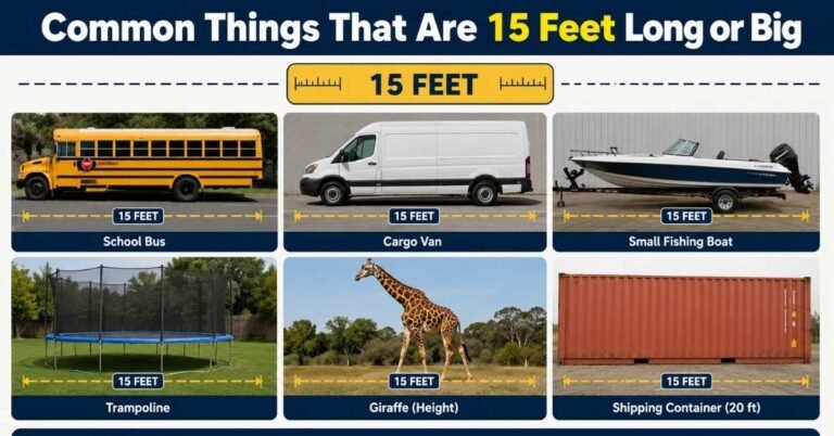 How Long is 15 Feet