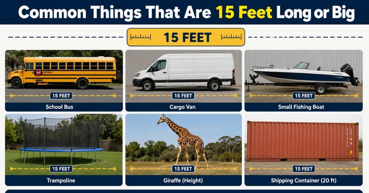 How Long is 15 Feet