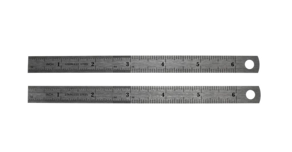 Two Standard Rulers End to End (Almost)