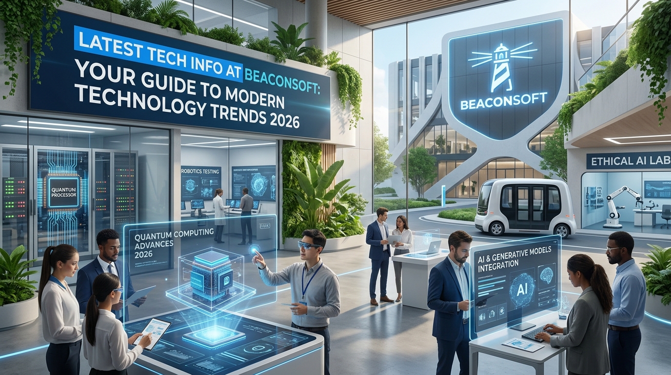 Latest Tech Info at BeaconSoft: Your Guide to Modern Technology Trends 2026