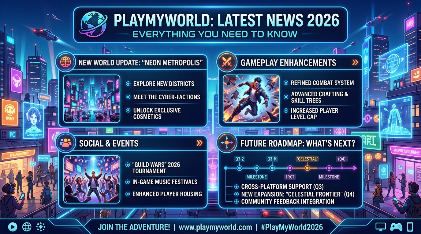 PlayMyWorld Latest News: Everything You Need to Know 2026
